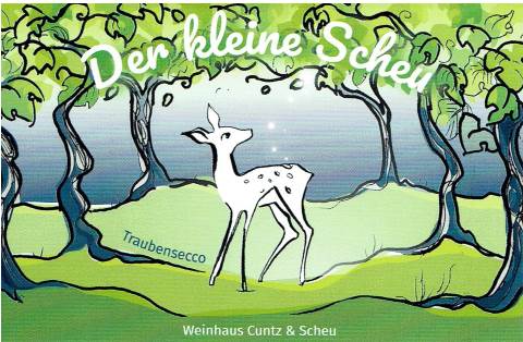 <br><h1>Nr. 2551</h1><br>2024er "Der kleine Scheu" Trauben-Secco weiß 0,75l<br>